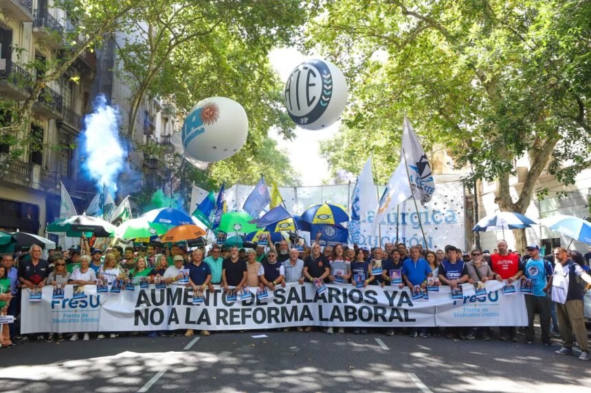 Marcha Federal en Defensa de la Salud Pública: fuertes críticas al ajuste del Gobierno